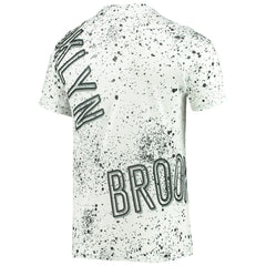 Brooklyn Nets FISLL Gold Foil Splatter Print T-Shirt