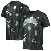 Brooklyn Nets FISLL Striped Splatter T-Shirt