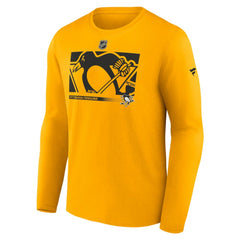 NHL Pittsburgh Penguins Fanatics Authentic Pro Core Collection Secondary Long Sleeve T-Shirt