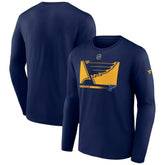 NHL St. Louis Blues Fanatics Authentic Pro Core Collection Secondary Long Sleeve T-Shirt