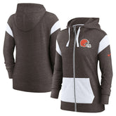 Women's Monaco Lightweight Full-Zip Hoodie - Cleveland Browns Hoodies