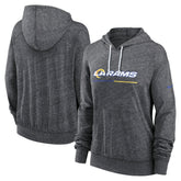 Women's Team Spirit Gym Vintage Lightweight Hoodie Top - Los Angeles Rams Hoodies