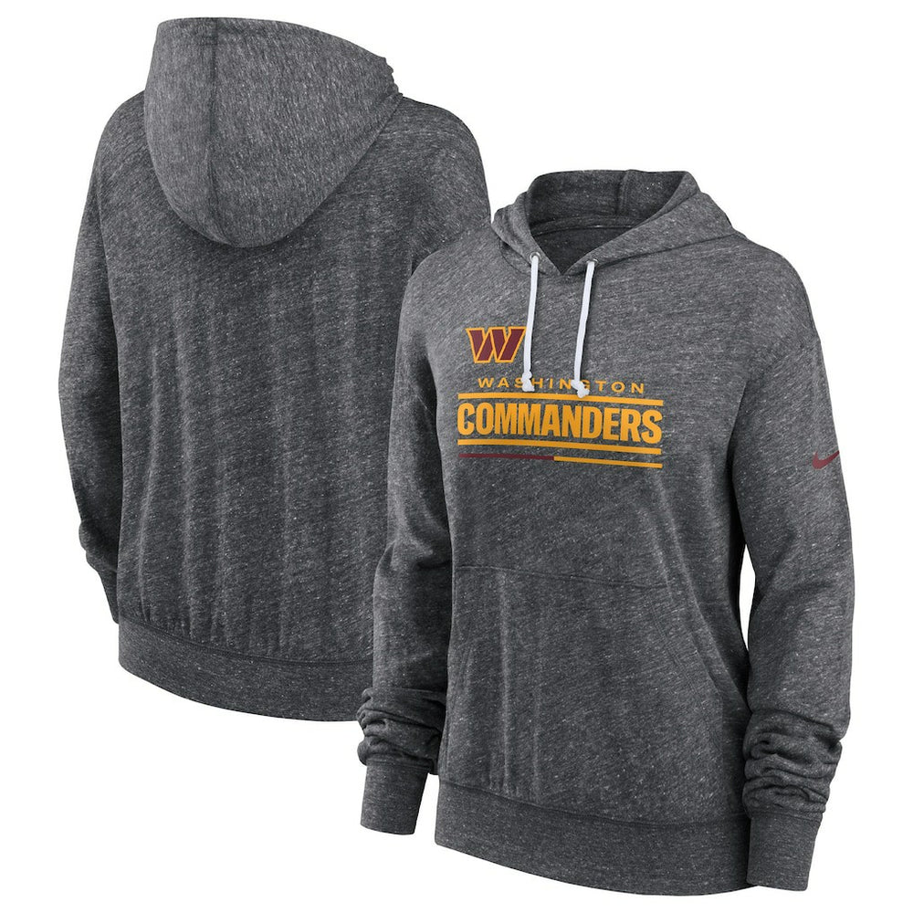 Women's Team Spirit Gym Vintage Lightweight Hoodie Top - Washington Commanders Hoodies