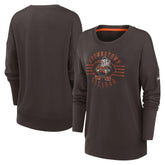 Women's Rewind Playback Icon Performance Pullover Sweatshirt - Cleveland Browns Pullover