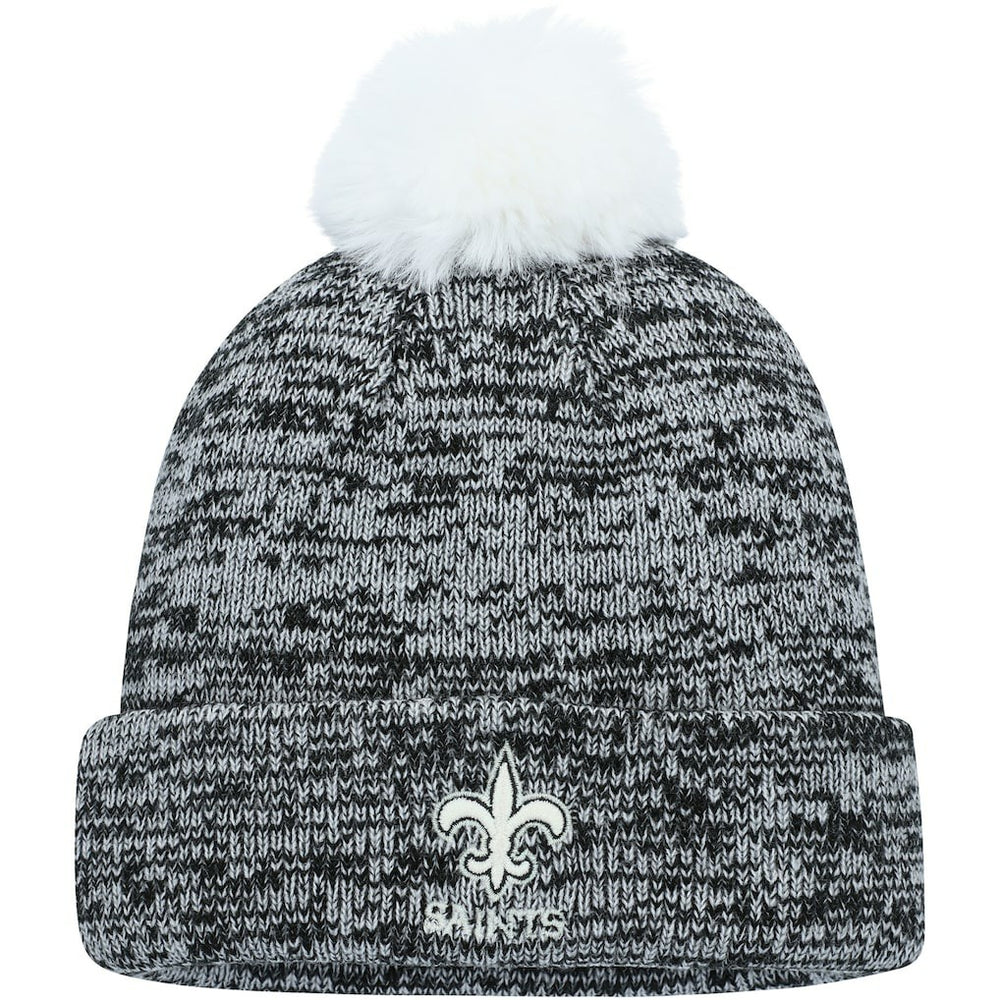 Women's Iconic Cuffed Knit Hat with Pom - New Orleans Saints Hats