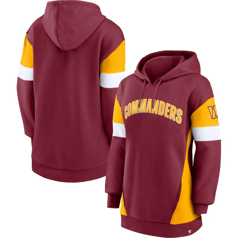 Women's Lock It Down Pullover Hoodie - Washington Commanders Hoodies
