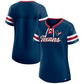 Women's Original State Lace-Up T-Shirt - Houston Texans T-shirts