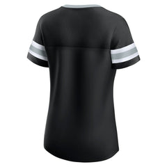 Women's Original State Lace-Up T-Shirt - Las Vegas Raiders T-shirts
