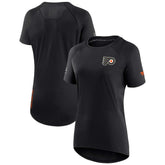 NHL Philadelphia Flyers Fanatics Women's Authentic Pro Rink Raglan Tech T-Shirt
