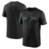 Horizontal Lockup Legend Performance T-Shirt - Carolina Panthers T-shirts