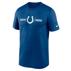 Horizontal Lockup Legend Performance T-Shirt - Indianapolis Colts T-shirts