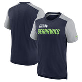 Color Block Team Name T-Shirt - Seattle Seahawks T-shirts