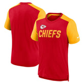 Color Block Team Name T-Shirt - Kansas City Chiefs T-shirts