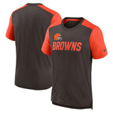 Color Block Team Name T-Shirt - Cleveland Browns T-shirts