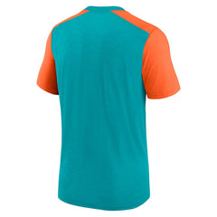 Color Block Team Name T-Shirt - Miami Dolphins T-shirts