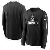 Team Slogan Long Sleeve T-Shirt - New Orleans Saints T-shirts