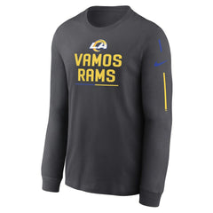 Team Slogan Long Sleeve T-Shirt - Los Angeles Rams T-shirts