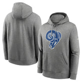Rewind Club Fleece Pullover Hoodie - Los Angeles Rams Hoodies