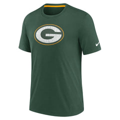 Rewind Playback Logo Tri-Blend T-Shirt - Green Bay Packers T-shirts