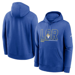 City Code Club Fleece Pullover Hoodie - Los Angeles Rams Hoodies