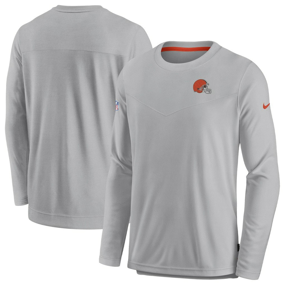 Sideline Lockup Performance Pullover Sweatshirt - Cleveland Browns Pullover