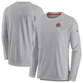 Sideline Lockup Performance Pullover Sweatshirt - Cleveland Browns Pullover
