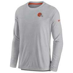 Sideline Lockup Performance Pullover Sweatshirt - Cleveland Browns Pullover