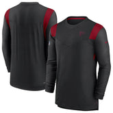 Sideline Tonal Logo Performance Player Long Sleeve T-Shirt - Atlanta Falcons T-shirts