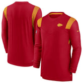 Sideline Tonal Logo Performance Player Long Sleeve T-Shirt - Kansas City Chiefs T-shirts