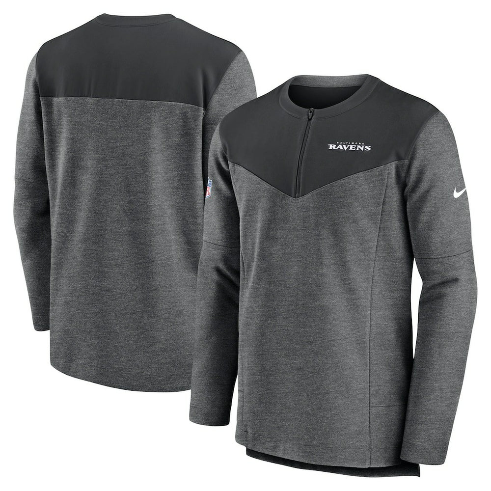 Sideline Lockup Performance Quarter-Zip Top - Baltimore Ravens Tops