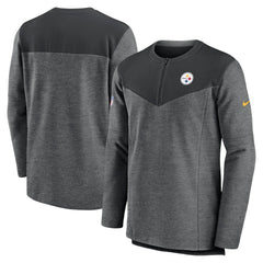 Sideline Lockup Performance Quarter-Zip Top - Pittsburgh Steelers Tops