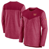 Sideline Lockup Performance Quarter-Zip Top - Washington Commanders Tops