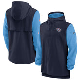 Sideline Player Quarter-Zip Hoodie - Tennessee Titans Hoodies
