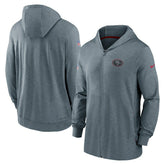 Sideline Team Pop Full-Zip Hoodie Jacket - San Francisco 49ers Hoodies