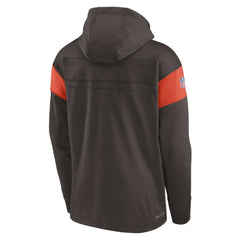 Sideline Arch Jersey Performance Pullover Hoodie - Cleveland Browns Hoodies,Jerseys
