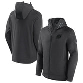 NHL New Jersey Devils Fanatics Authentic Pro Road Tech Lightweight Full-Zip Hoodie Jacket