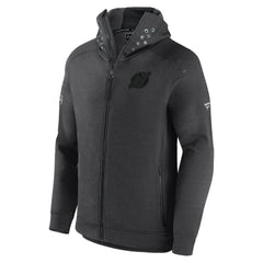 NHL New Jersey Devils Fanatics Authentic Pro Road Tech Lightweight Full-Zip Hoodie Jacket