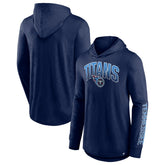 Front Runner Long Sleeve Hooded T-Shirt - Tennessee Titans T-shirts