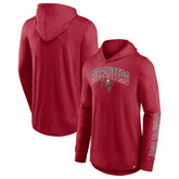 Front Runner Long Sleeve Hooded T-Shirt - Tampa Bay Buccaneers T-shirts