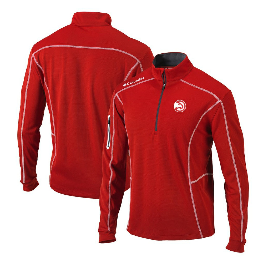 Columbia Atlanta Hawks Shotgun Quarter-Zip Pullover Jacket