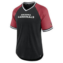 Second Wind Raglan V-Neck T-Shirt - Arizona Cardinals T-shirts