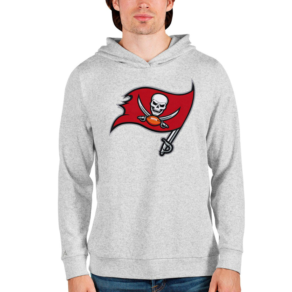 Antigua Team Absolute Pullover Hoodie - Tampa Bay Buccaneers Hoodies