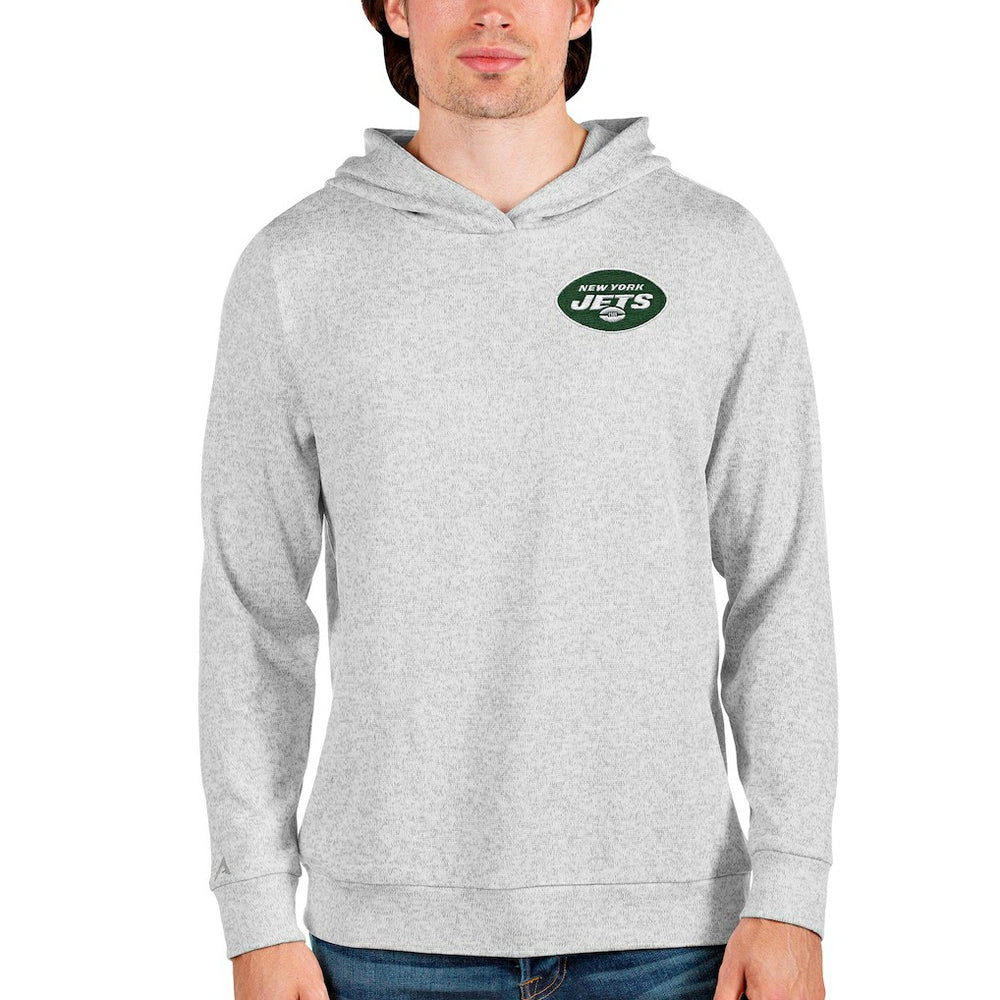 Antigua Absolute Pullover Hoodie - New York Jets Hoodies