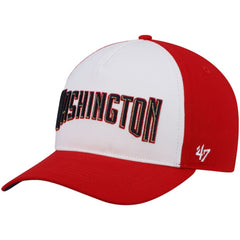 Red/White Washington Nationals '47 Cooperstown Collection Retro Contra Hitch Snapback Hat