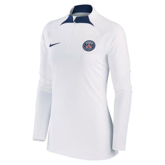 Paris Saint-Germain Women's Strike Drill Raglan Performance Quarter-Zip Top