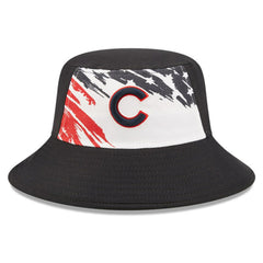 Navy Chicago Cubs New Era 2022 4th of July Bucket Hat