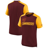 Youth Colorblock Team Name T-Shirt - Washington Commanders T-shirts