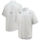 Tamiami Omni-Shade Button-Down Short Sleeve Shirt - Dallas Cowboys Shorts