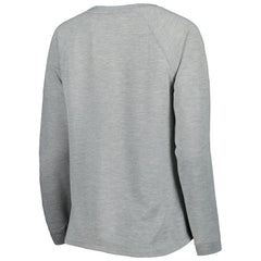 Juniors All Striped Up Raglan Long Sleeve T-Shirt - Minnesota Vikings T-shirts