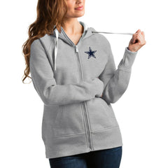 Antigua Women's Victory Full-Zip Hoodie - Dallas Cowboys Hoodies
